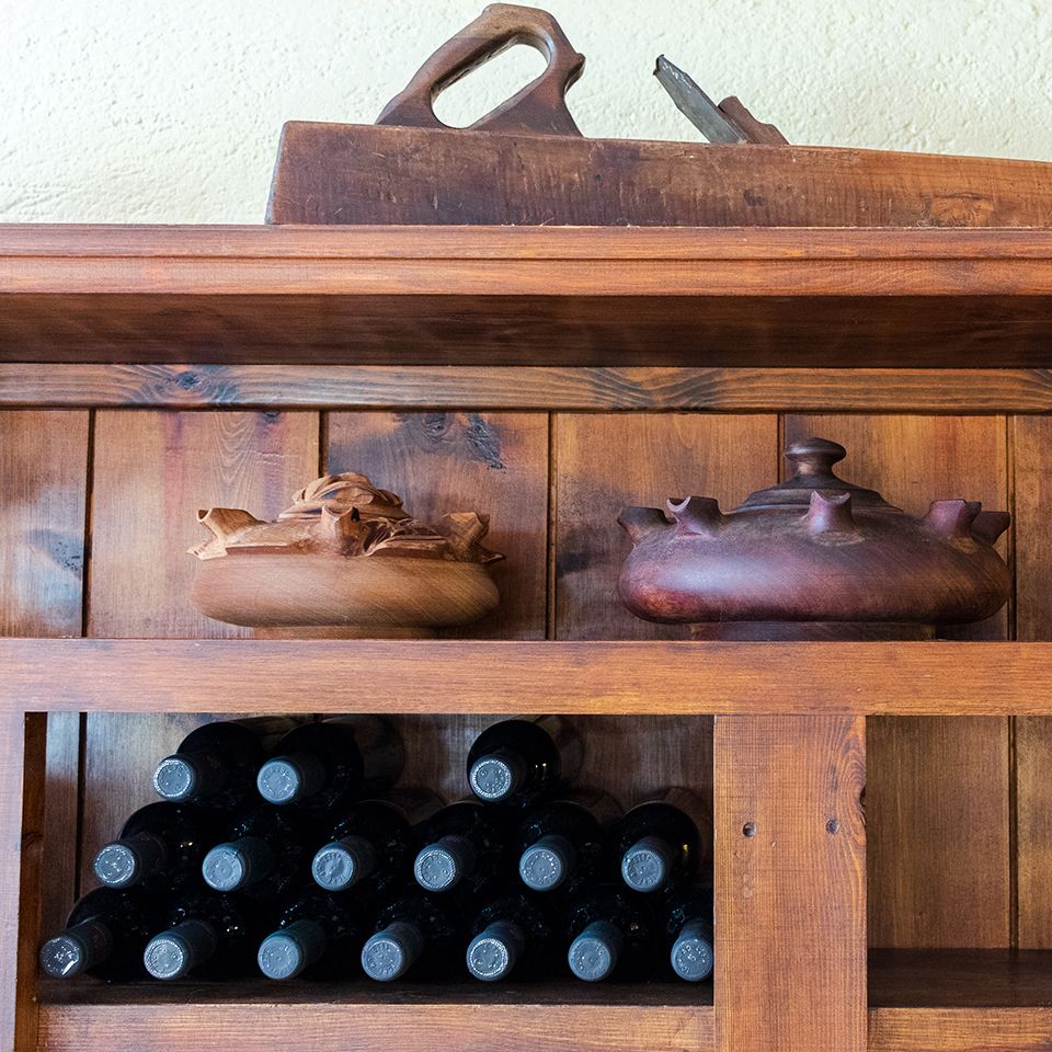 Grolla del Ristorante Lou Tchappe a Lillaz, frazione di Cogne