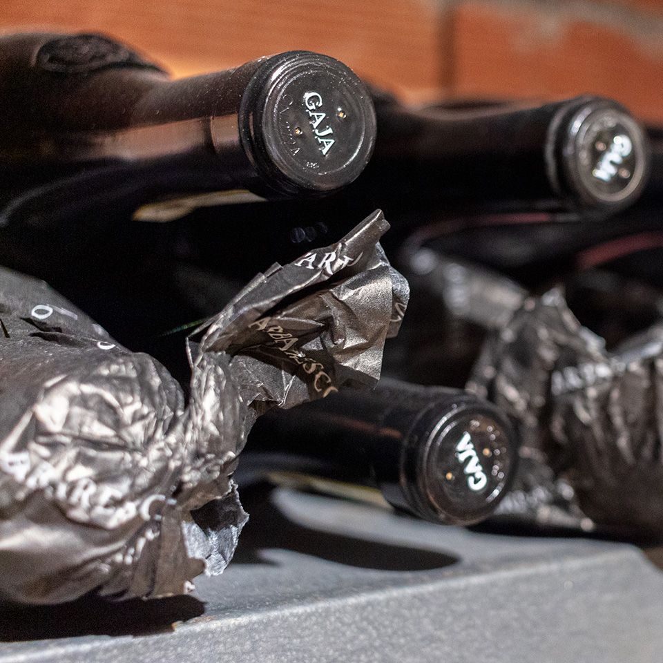 Vini cantina Gaja. Ristorante Lou Tchappe a Lillaz, frazione di Cogne