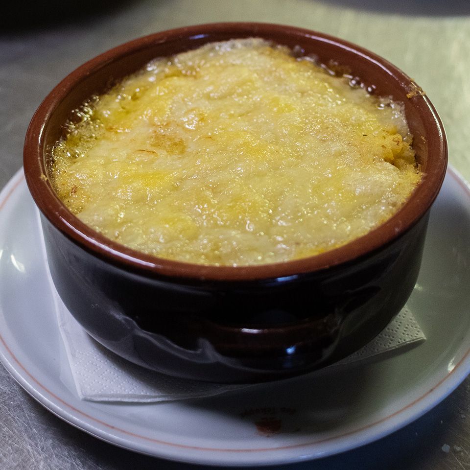 La polenta alla valdostana con fontina dop e burro di alpeggio. Ristorante Lou Tchappe a Lillaz, frazione di Cogne 